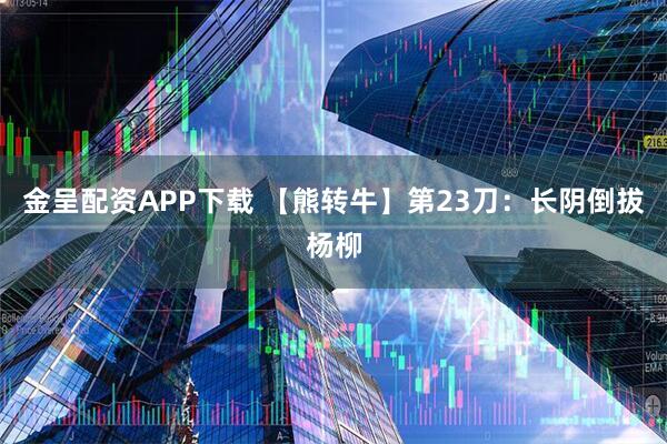 金呈配资APP下载 【熊转牛】第23刀：长阴倒拔杨柳